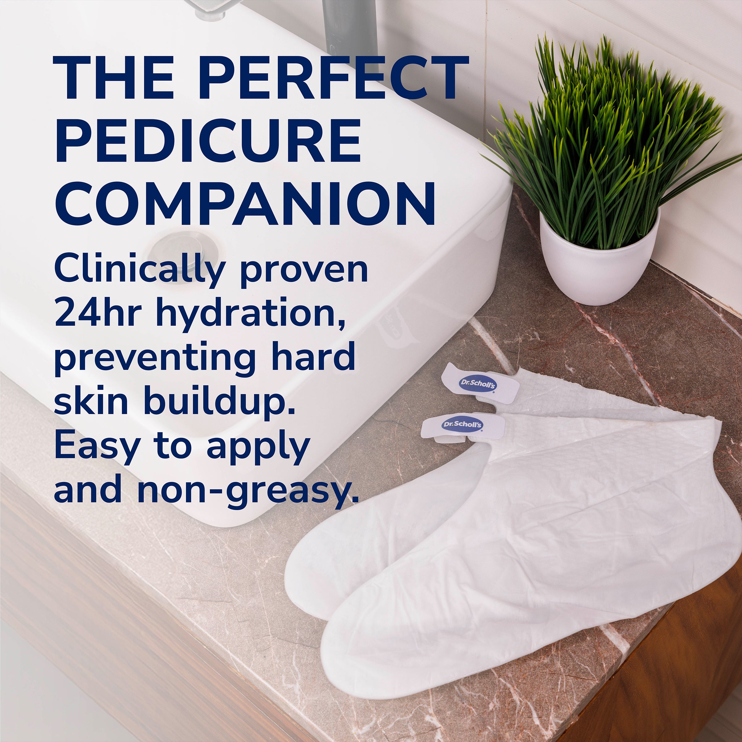 Dr. Scholl’s™ Intensely Moisturising Foot Mask (Macadamia)