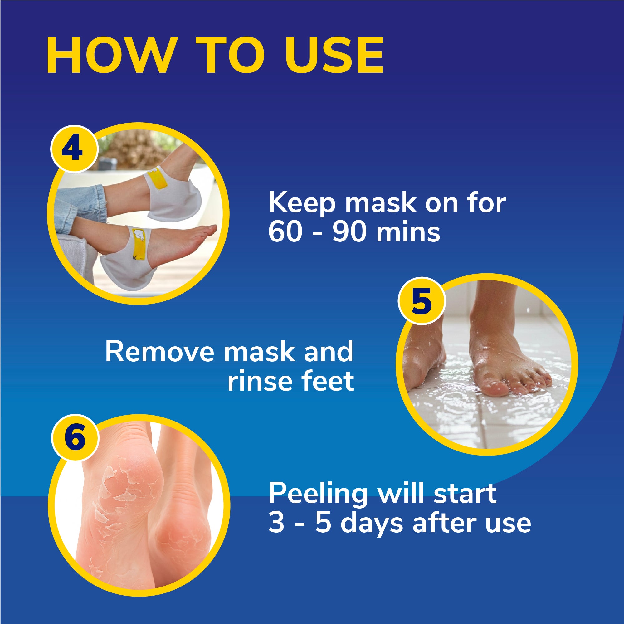 Dr. Scholl’s™ Exfoliating Heel Peel Mask