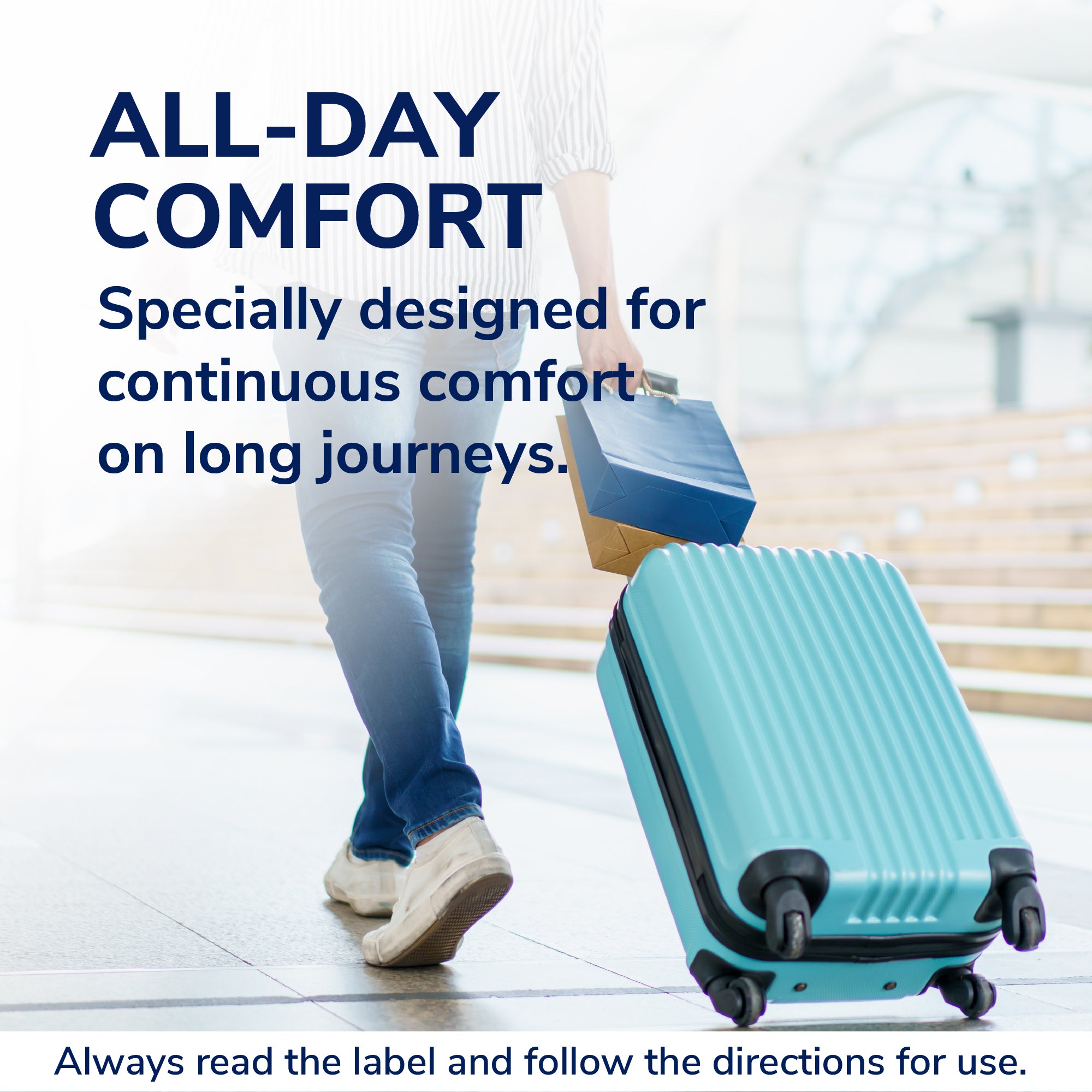 Dr. Scholl's™ Travel & Compression Socks, Natural - AUS W8-W10