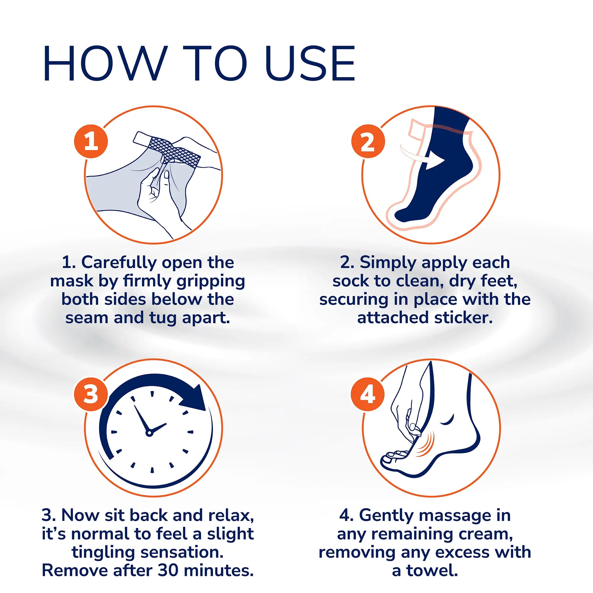 Dr. Scholl’s™ Soothing & Revitalising Foot Mask for Tired, Achy Feet