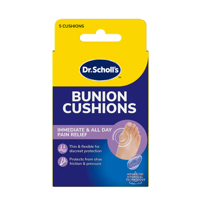 Dr. Scholl’s™ Bunion Cushions with Hydrogel Technology, Pack of 5