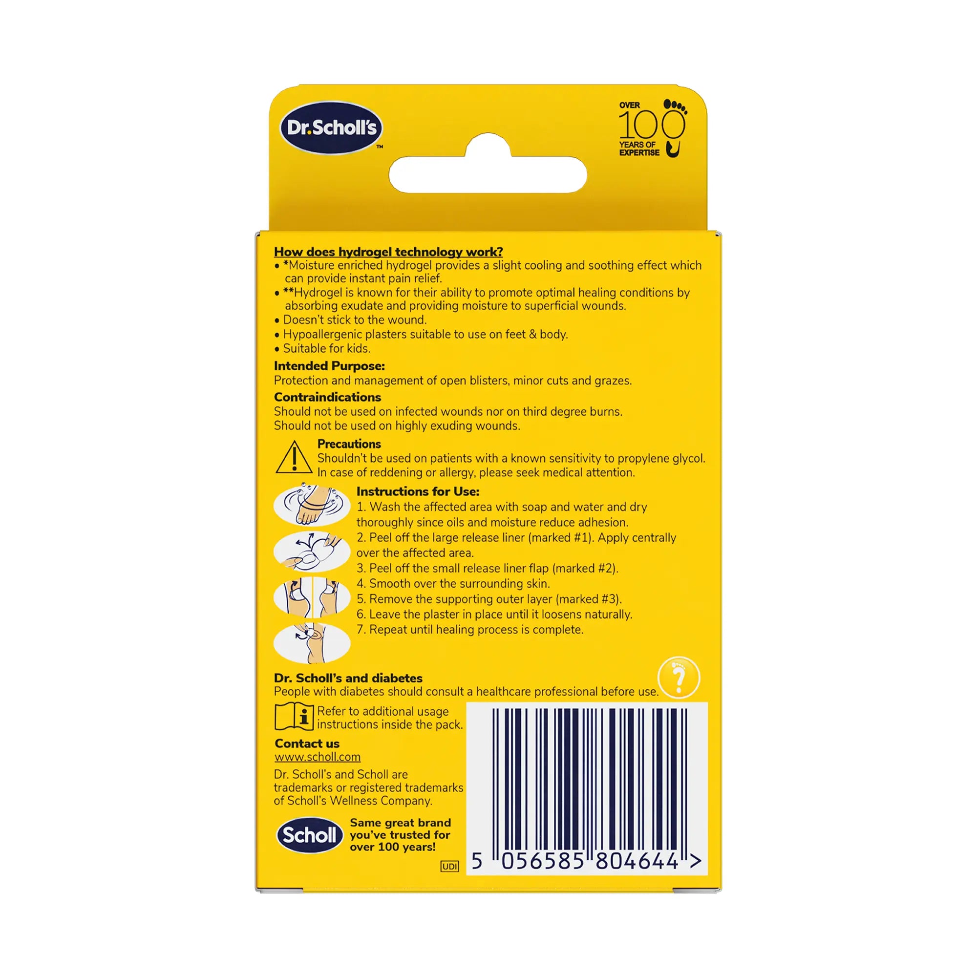 Dr. Scholl’s™ Open Blisters, Cuts and Grazes Medical Grade Blister Plasters