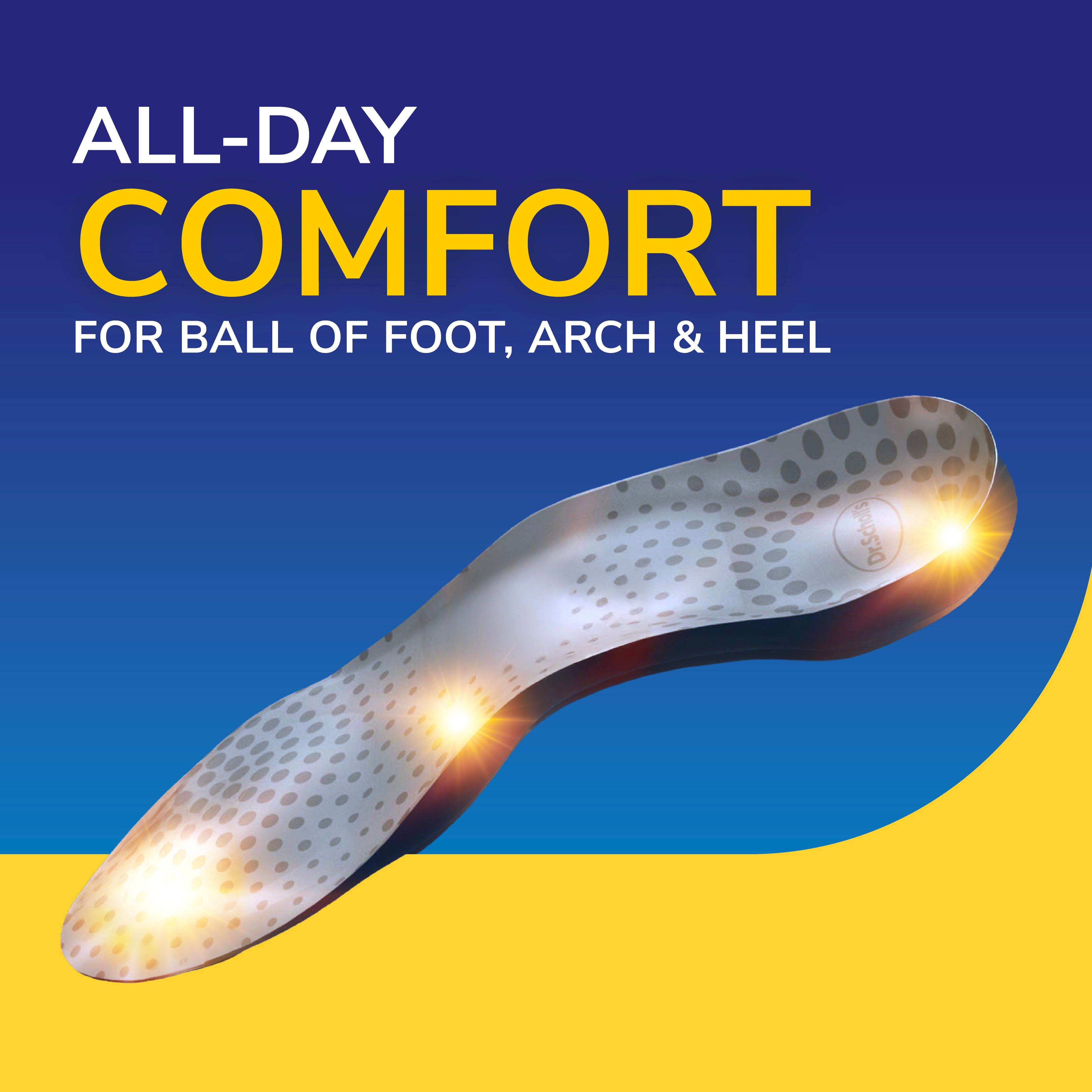Dr. Scholl’s™ Tri-Comfort 3/4 Length Insoles for Men
