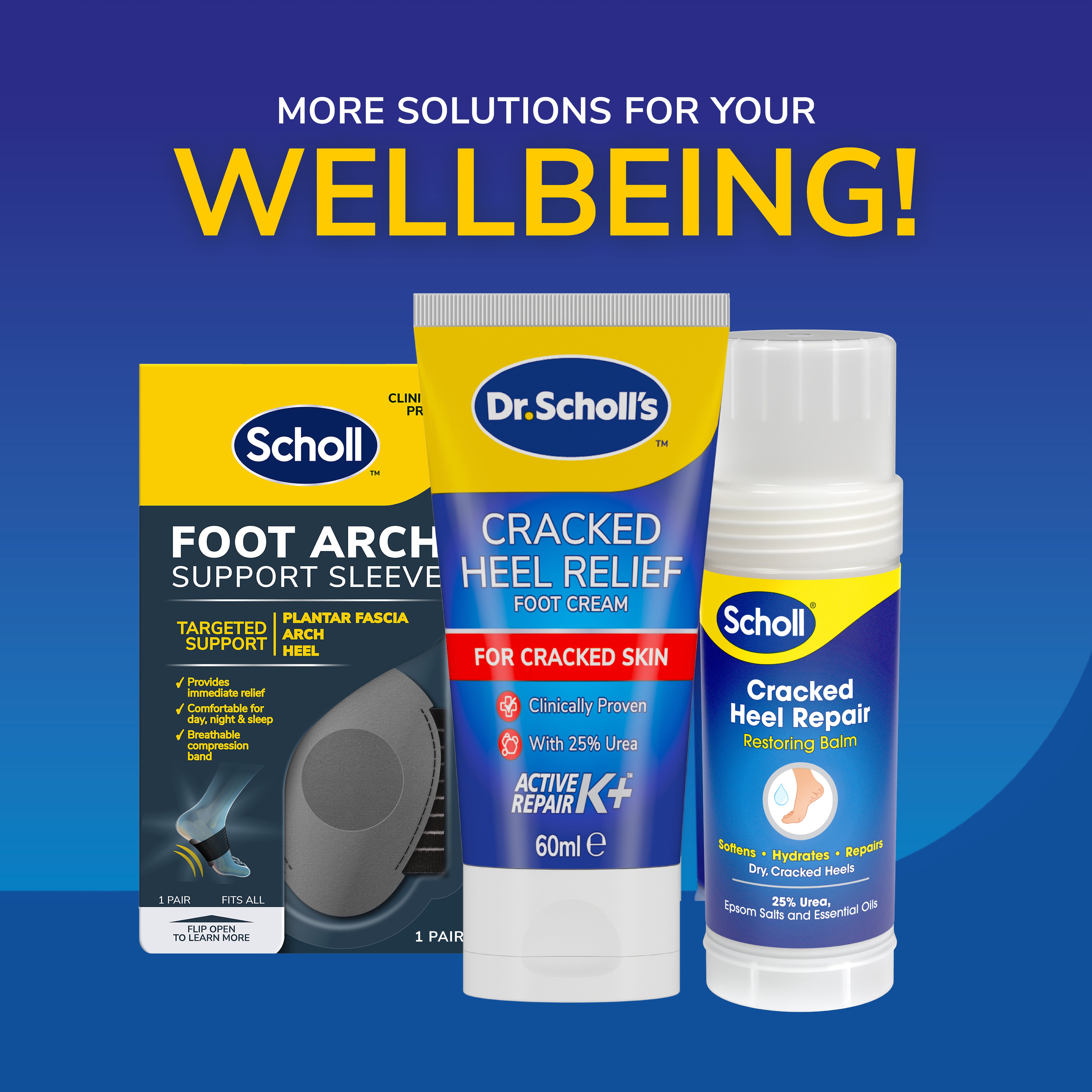 Dr. Scholl's™ Tri-Comfort 3/4 Length Insoles for Women