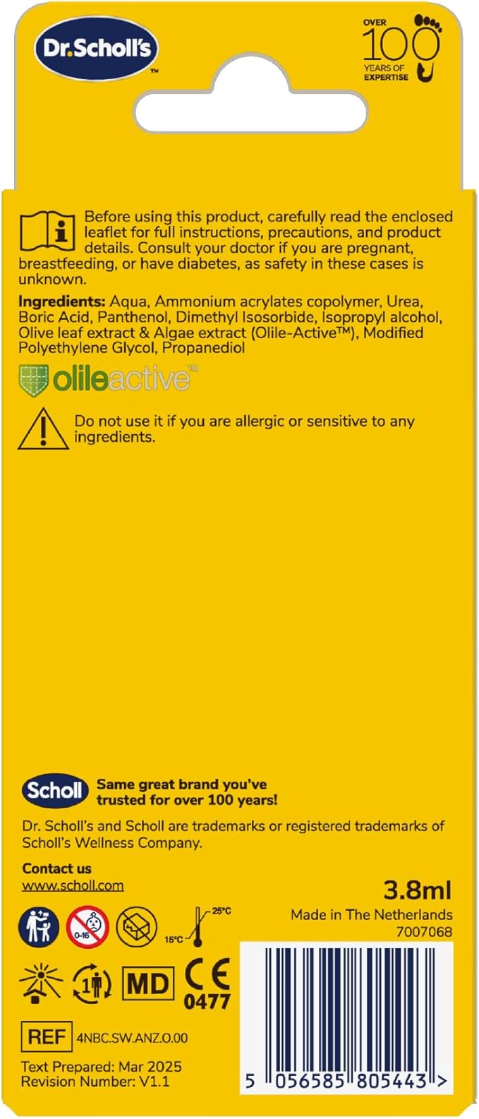 Dr. Scholl’s™ Fungal Nail 2-in-1 Treat & Shield (3.8ml)