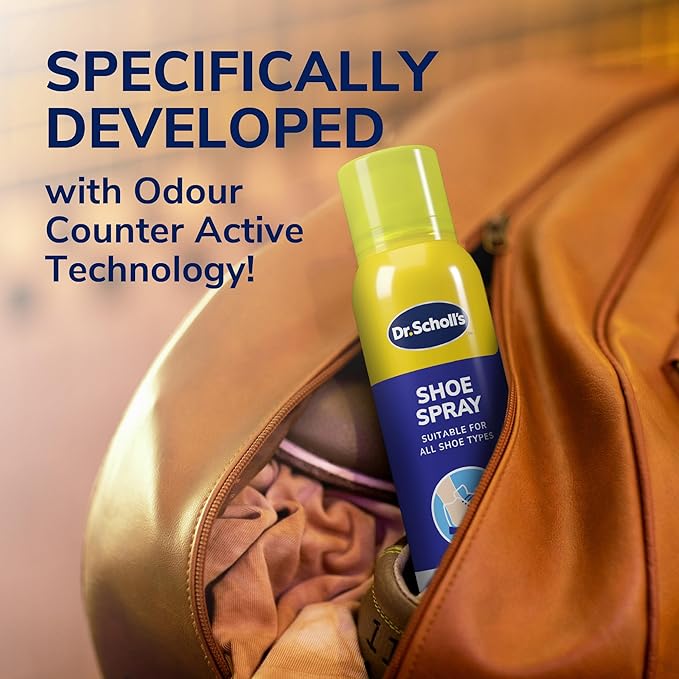 Dr. Scholl’s™ Foot Antiperspirant Spray with Sweat Protection – 48H Odour Protection (150ml)