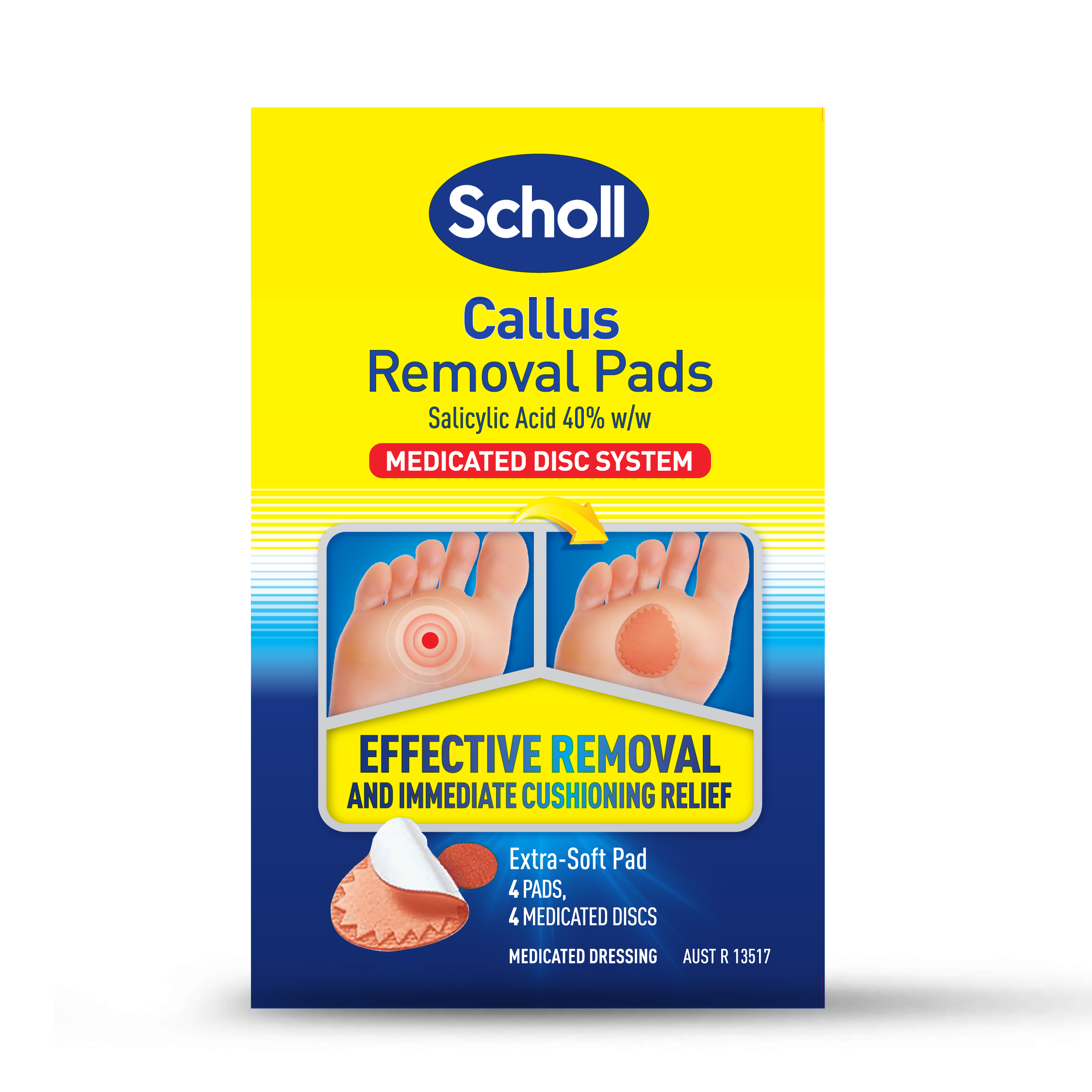 Scholl Callus Removal Pads