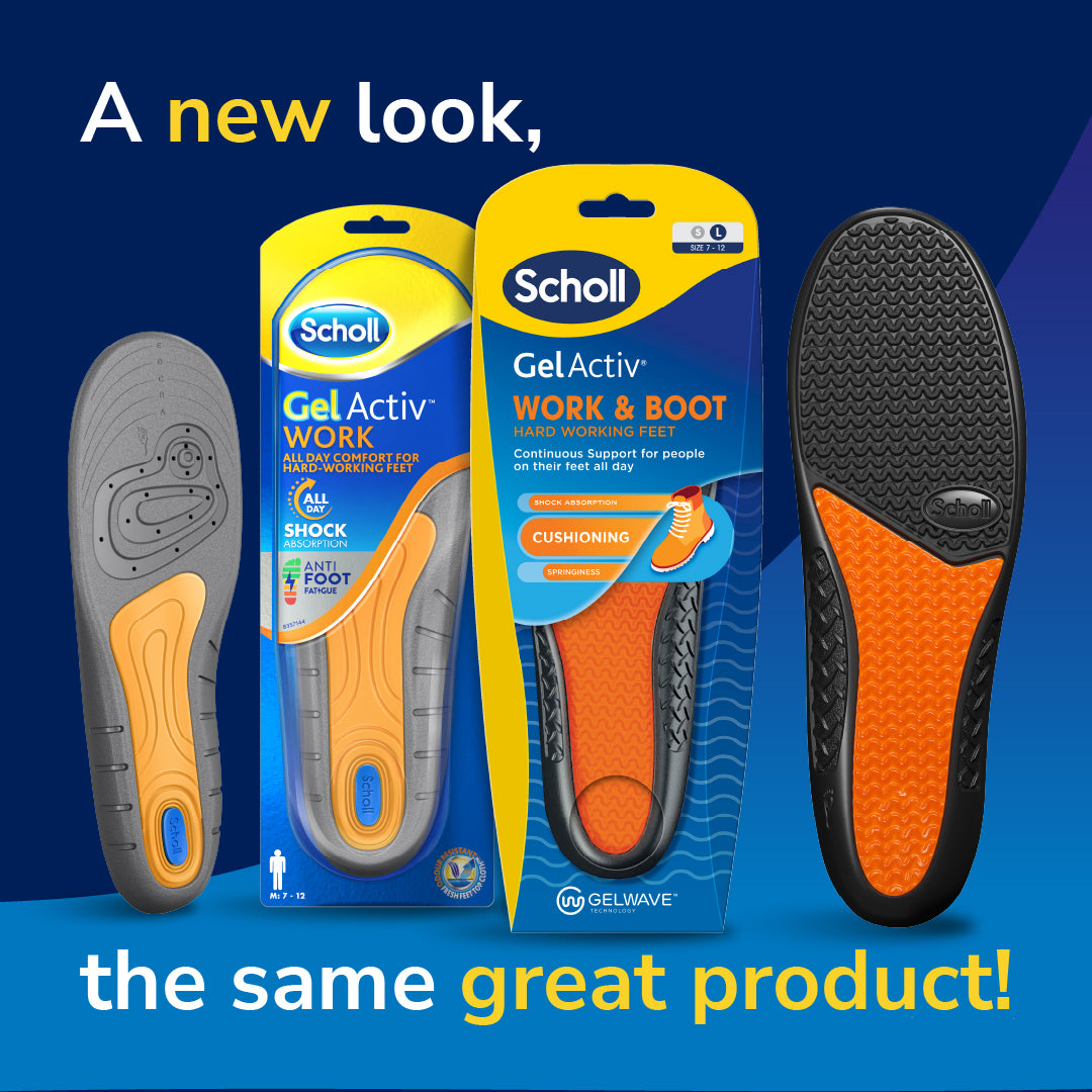 Scholl GelActiv® Work & Boots Insoles (Large)