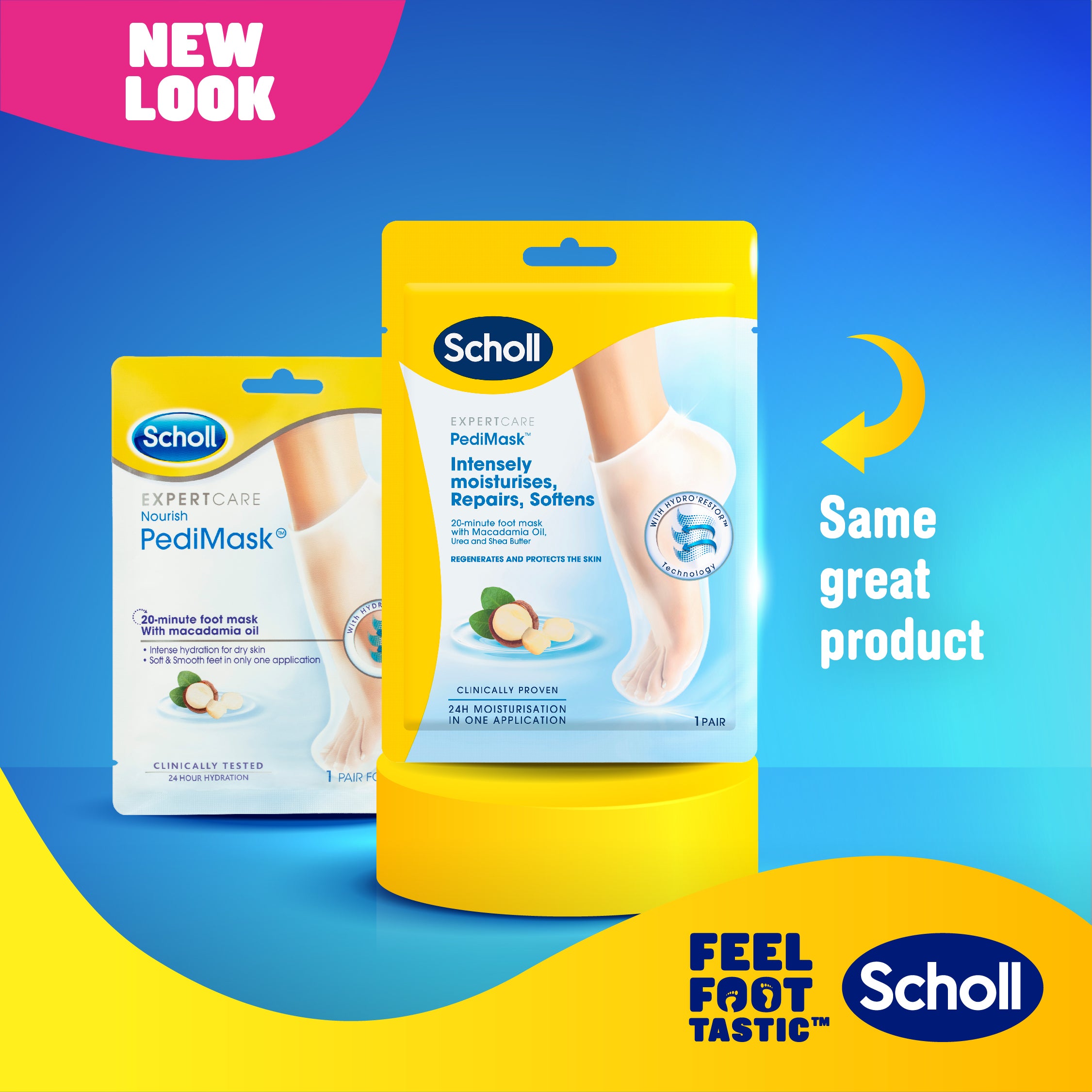 Scholl ExpertCare PediMask™ Macadamia Multipack