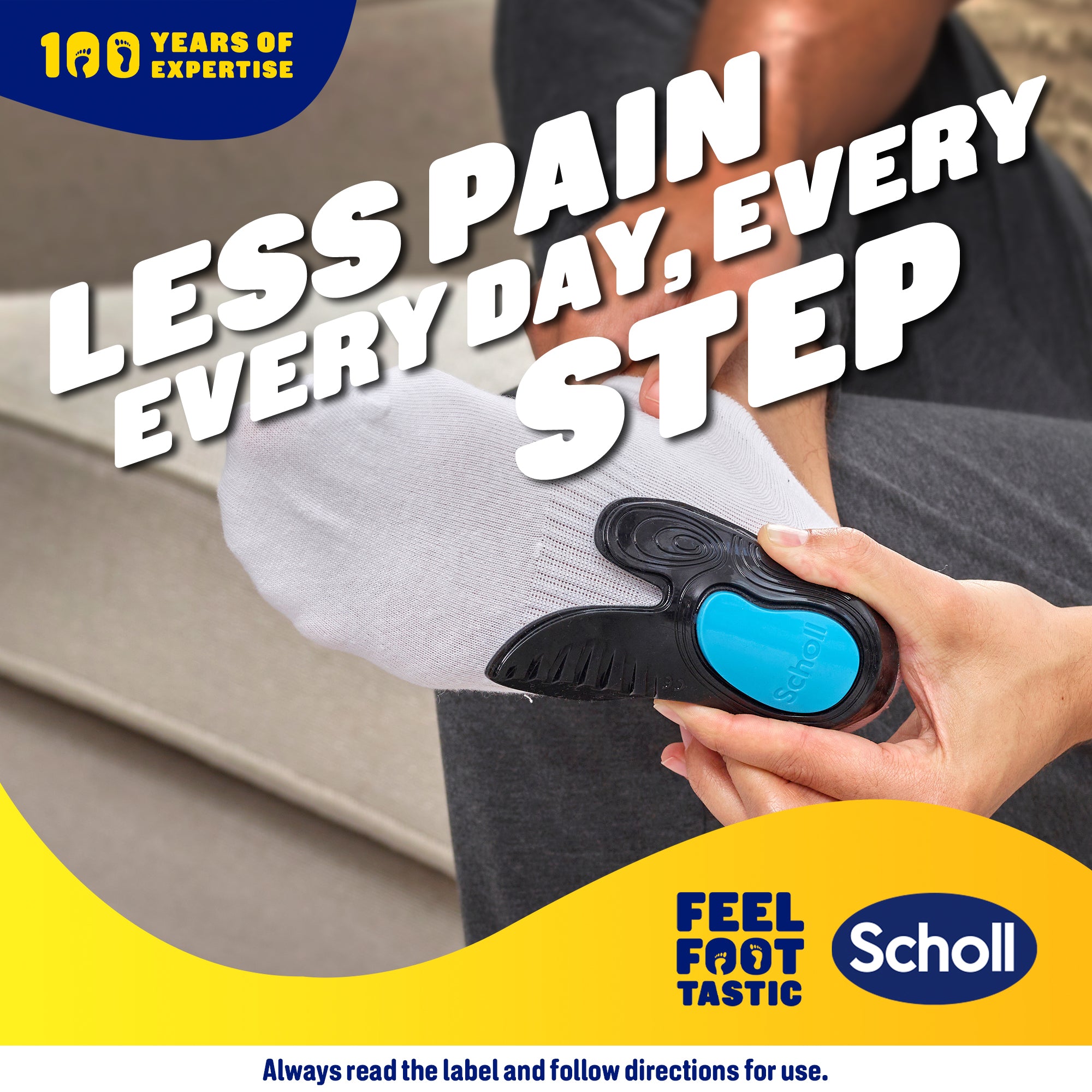Scholl In-Balance® Heel Pain Relief Orthotic