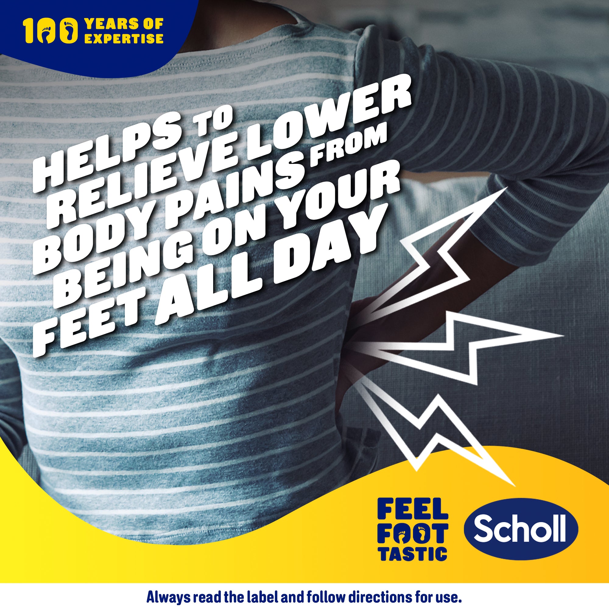 Scholl In-Balance® Lower Back Pain Relief Orthotic