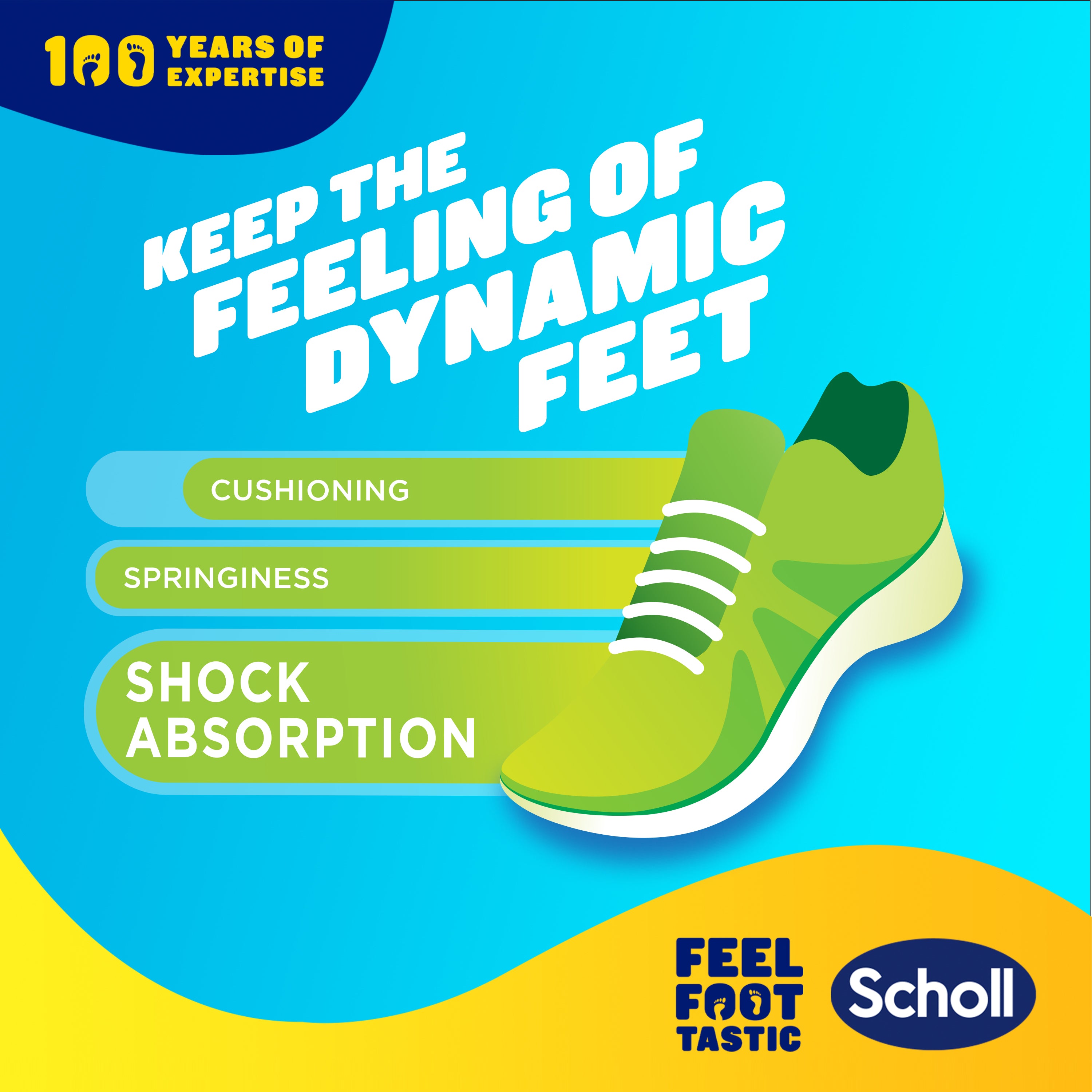 Scholl GelActiv® Sport Insoles (Large)