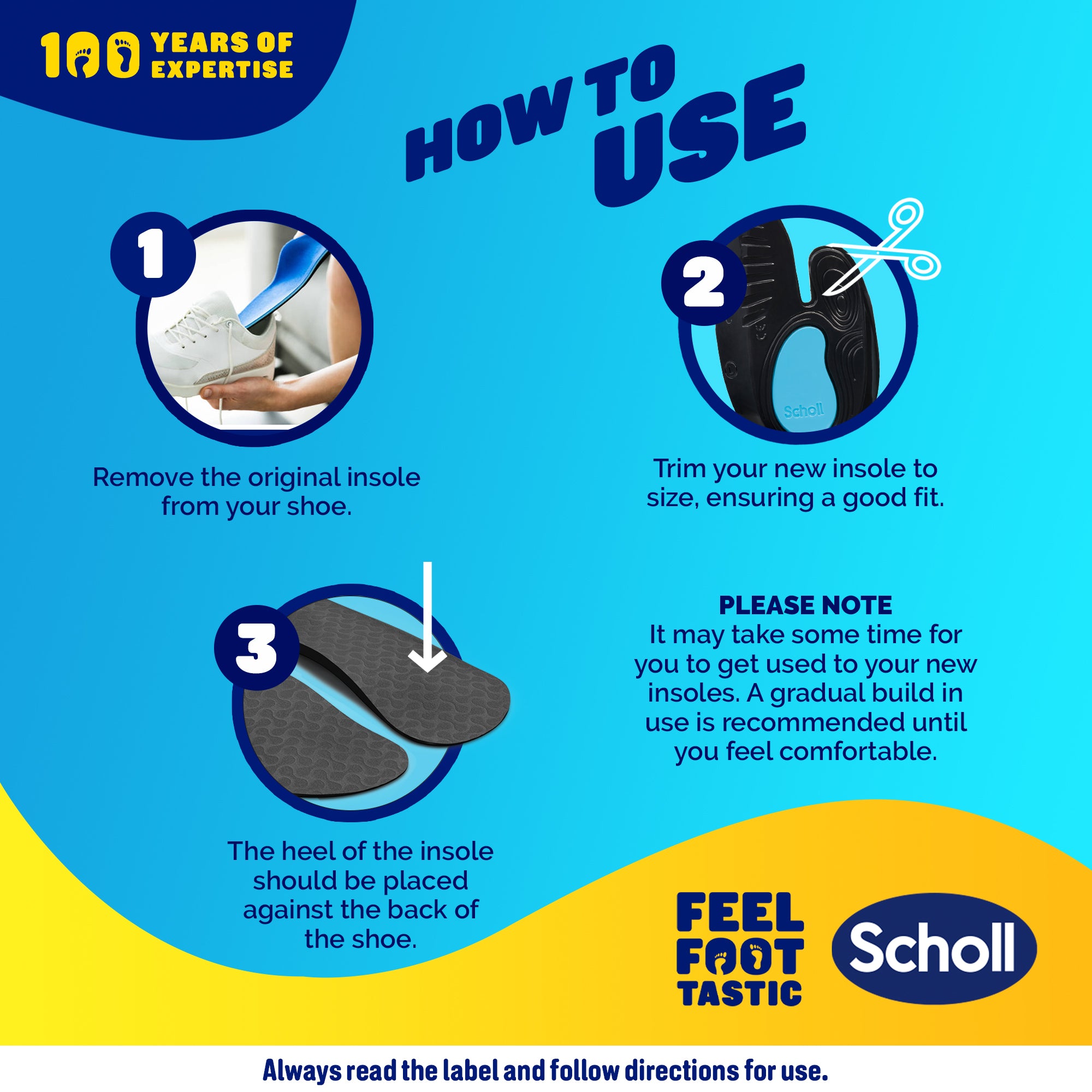 Scholl In-Balance® Heel Pain Relief Orthotic