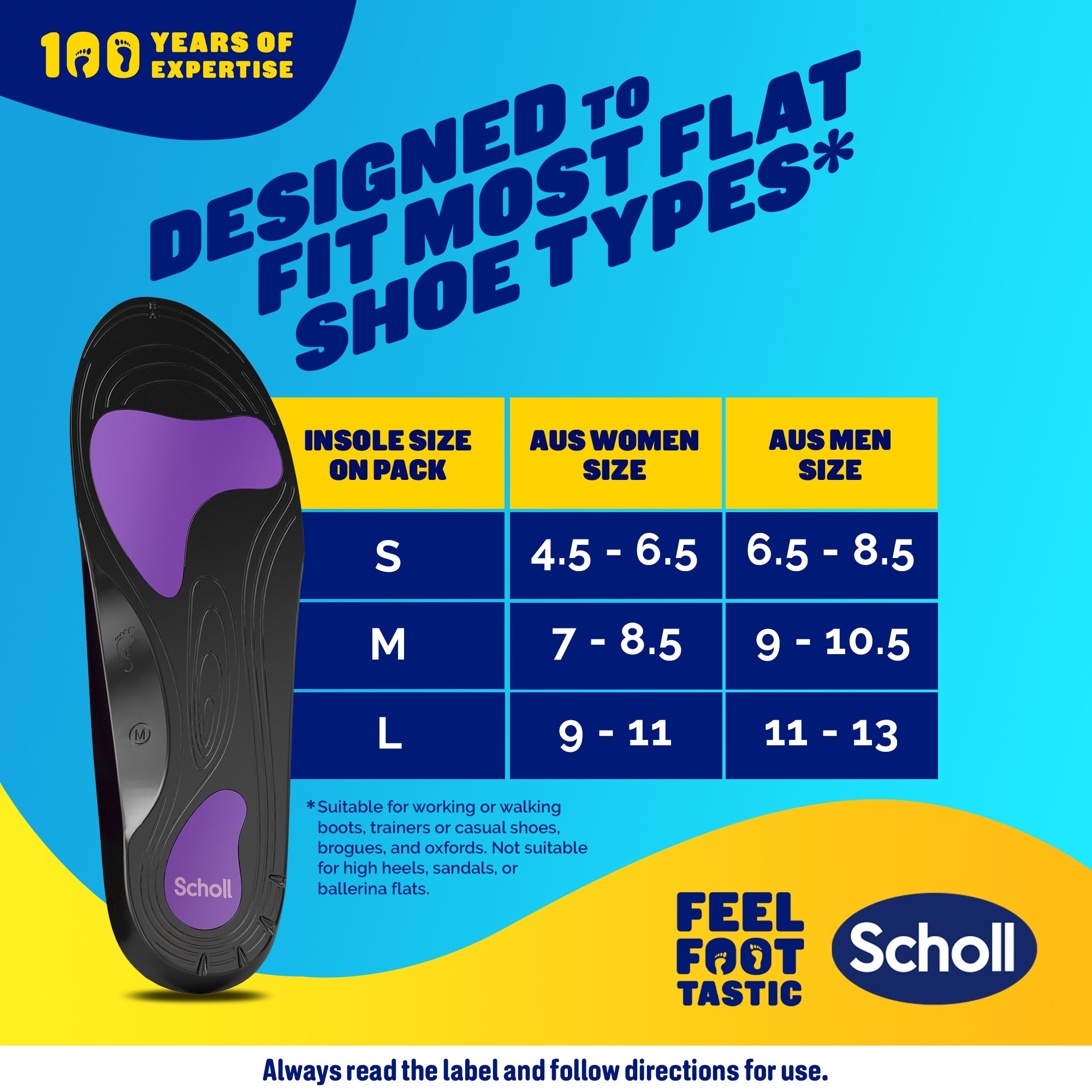 Scholl In-Balance® Plantar Fasciitis Pain Relief Orthotic