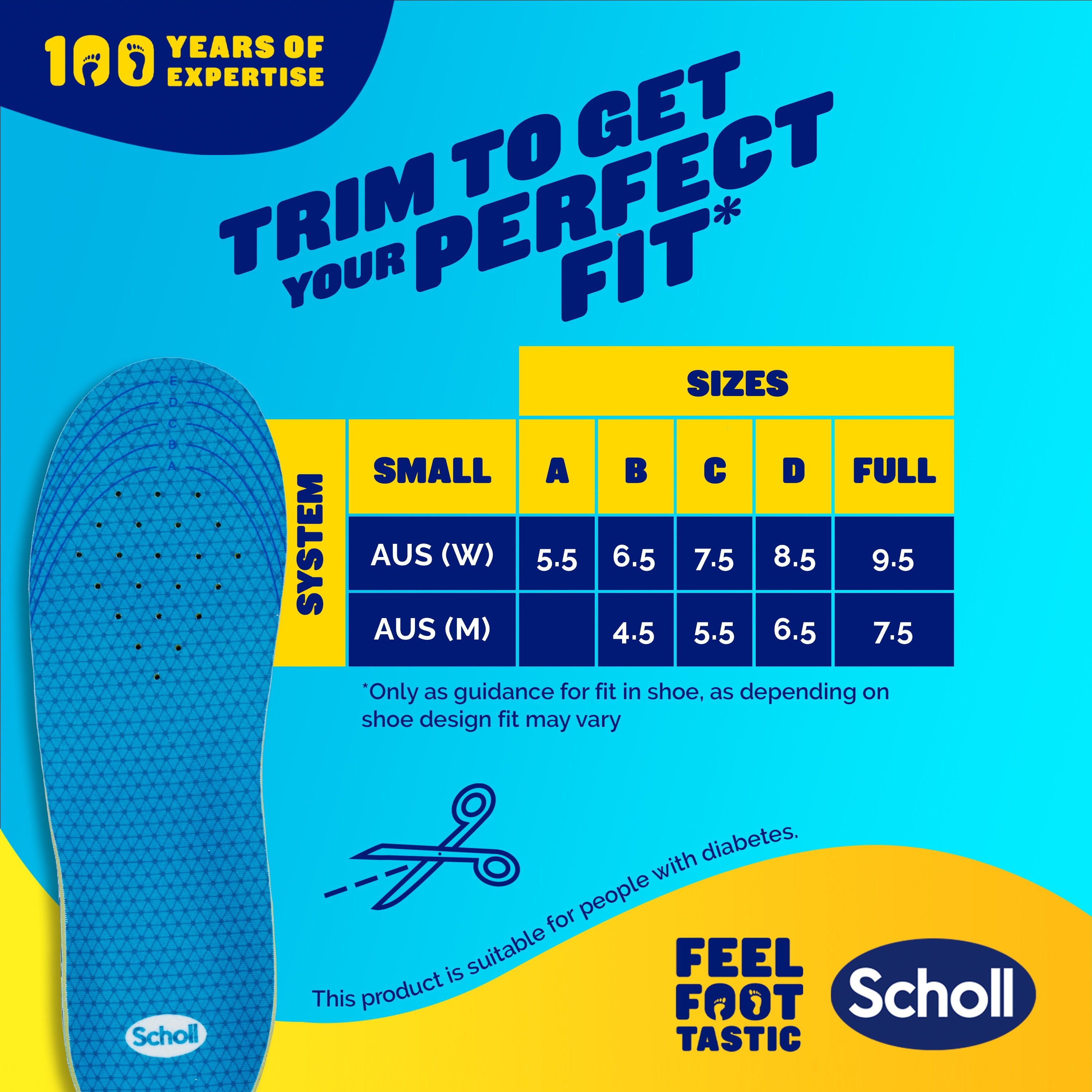 Scholl GelActiv® Casual Insoles (Small)