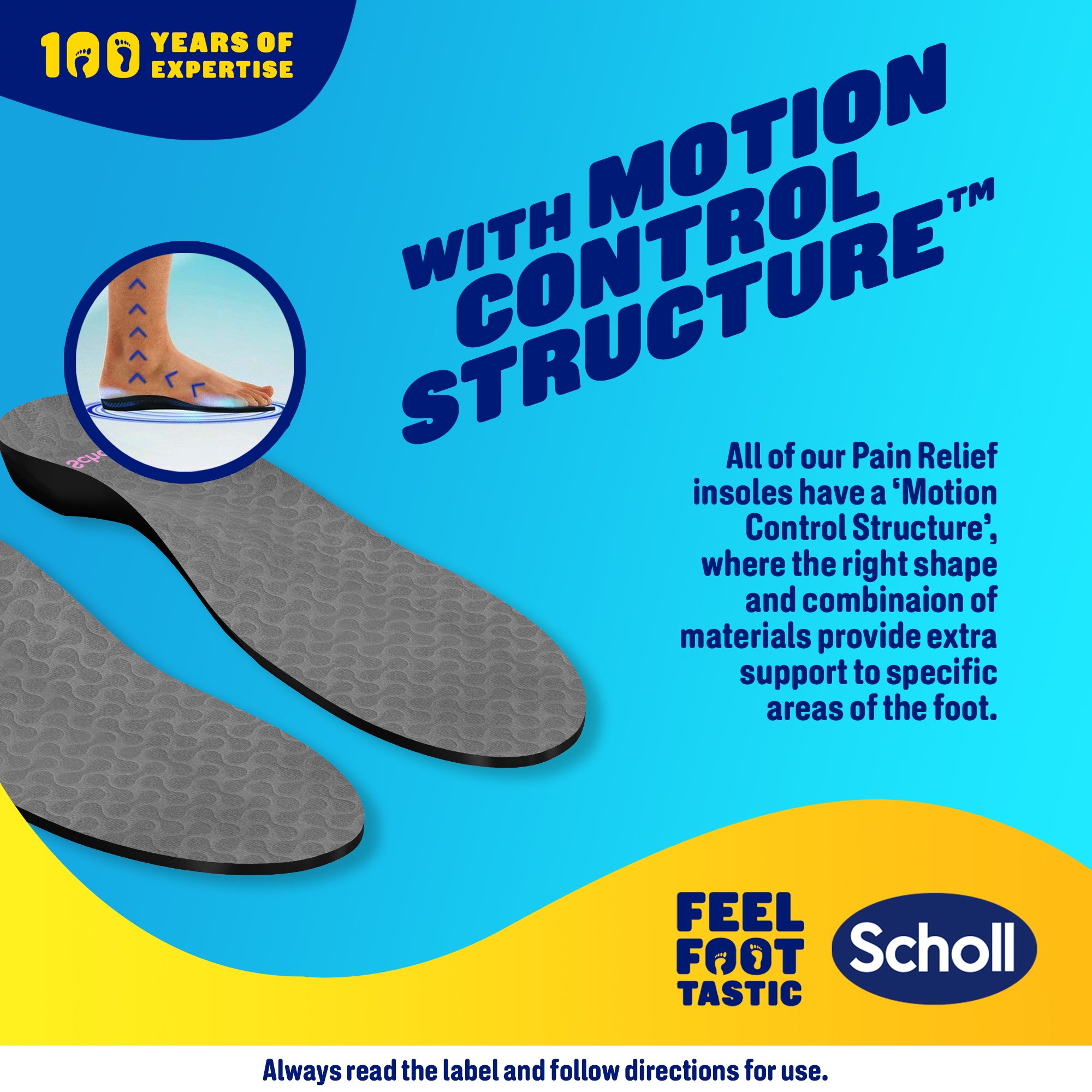 Scholl In-Balance® Plantar Fasciitis Pain Relief Orthotic