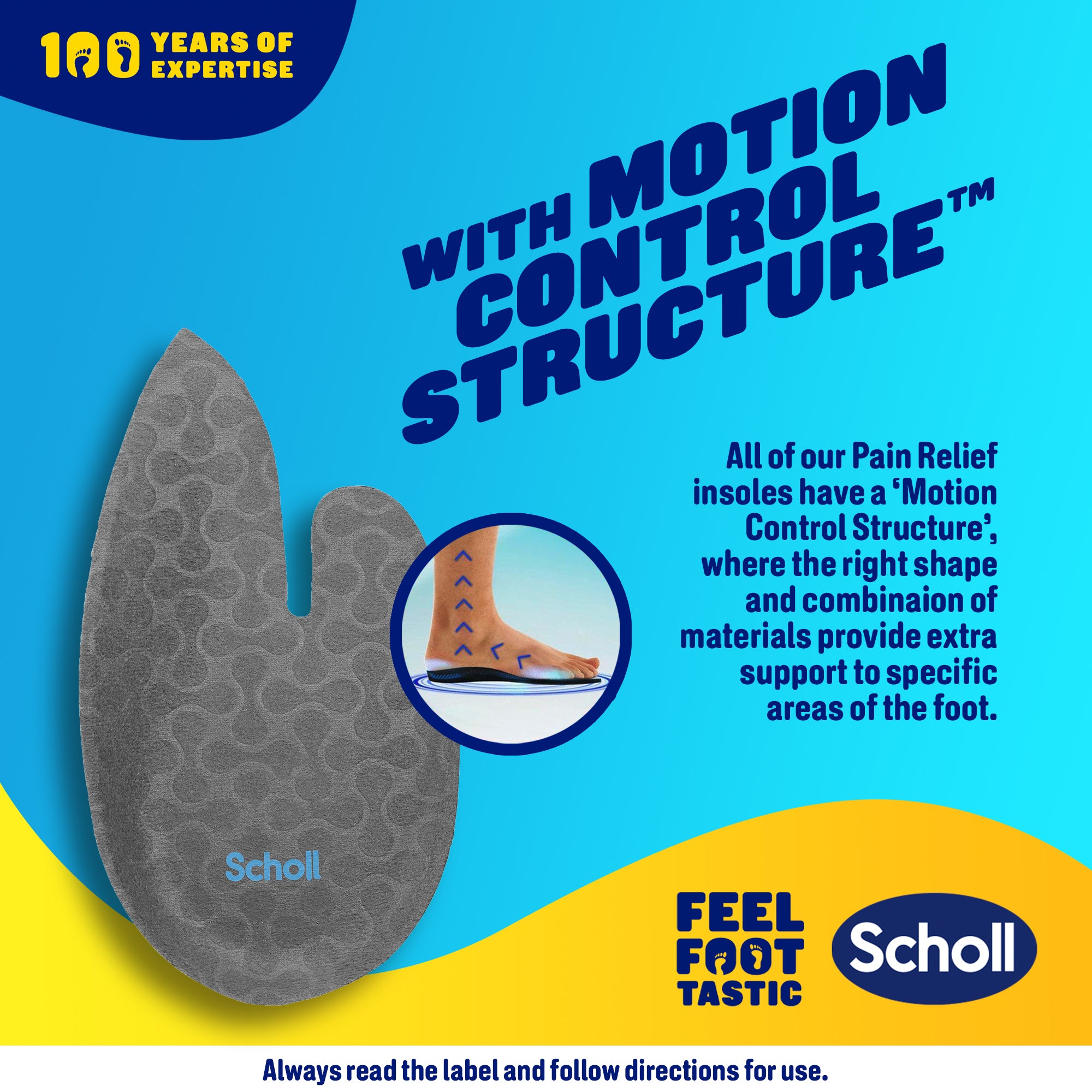 Scholl In-Balance® Heel Pain Relief Orthotic