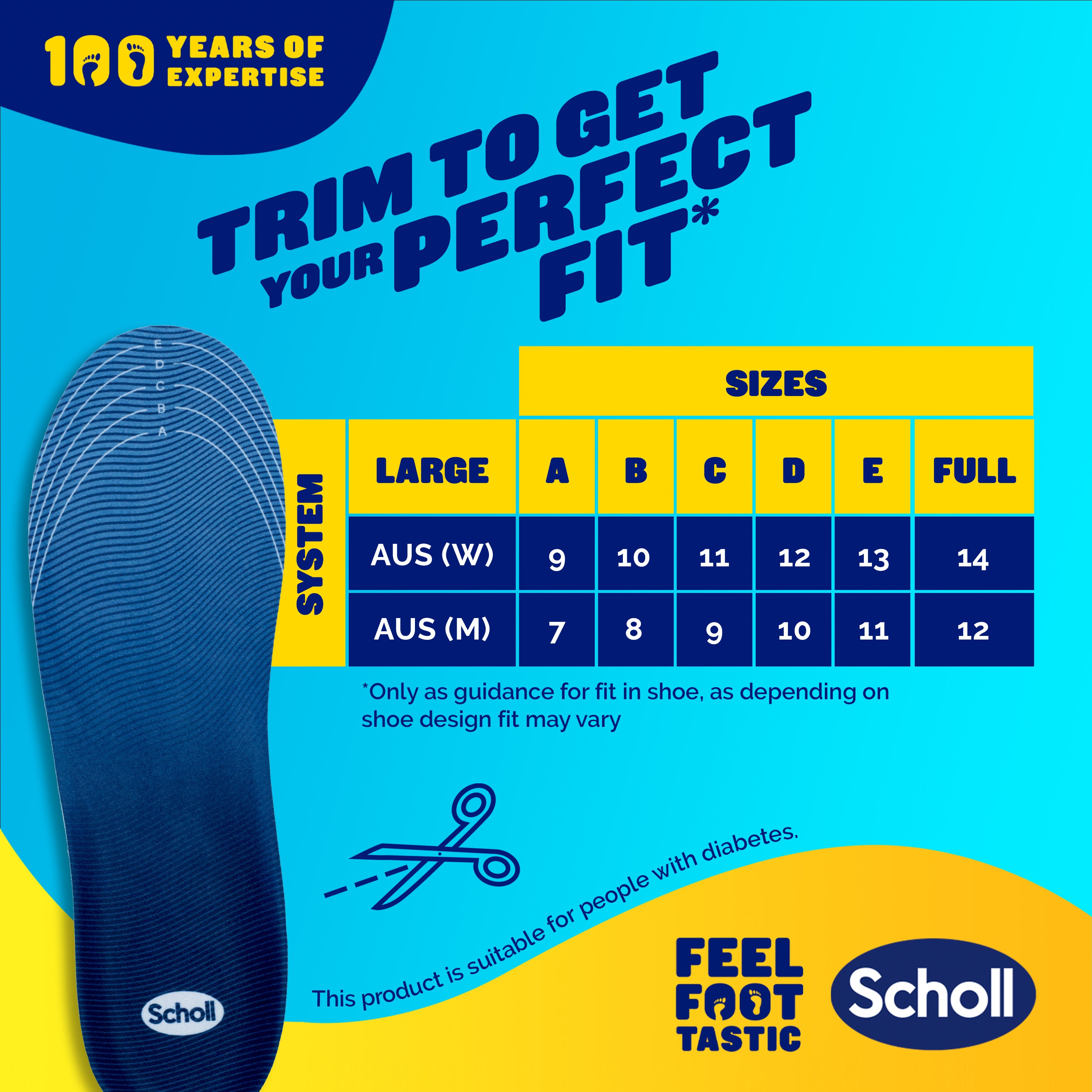 Scholl GelActiv® Sport Insoles (Large)