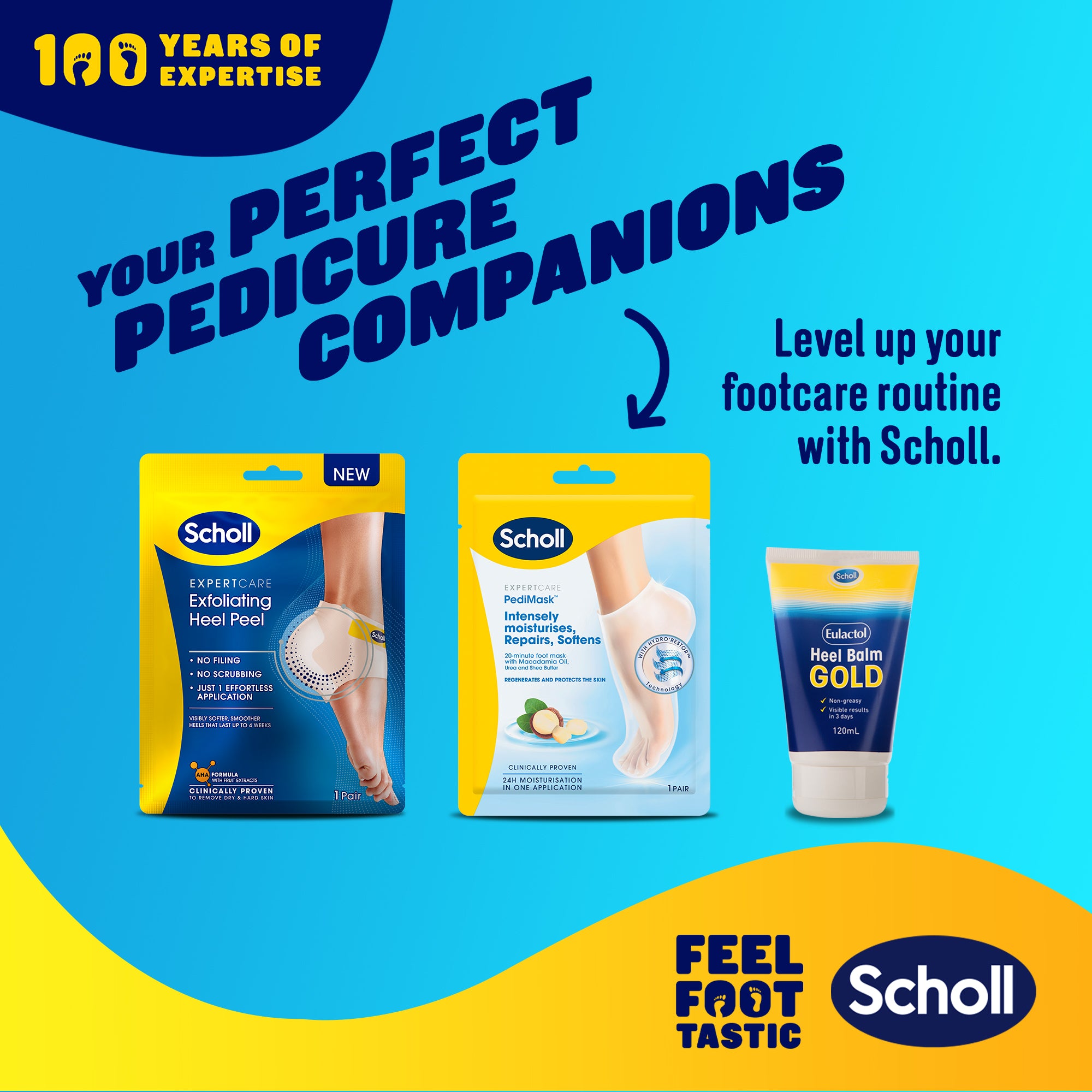 Scholl ExpertCare PediMask™ Macadamia Multipack