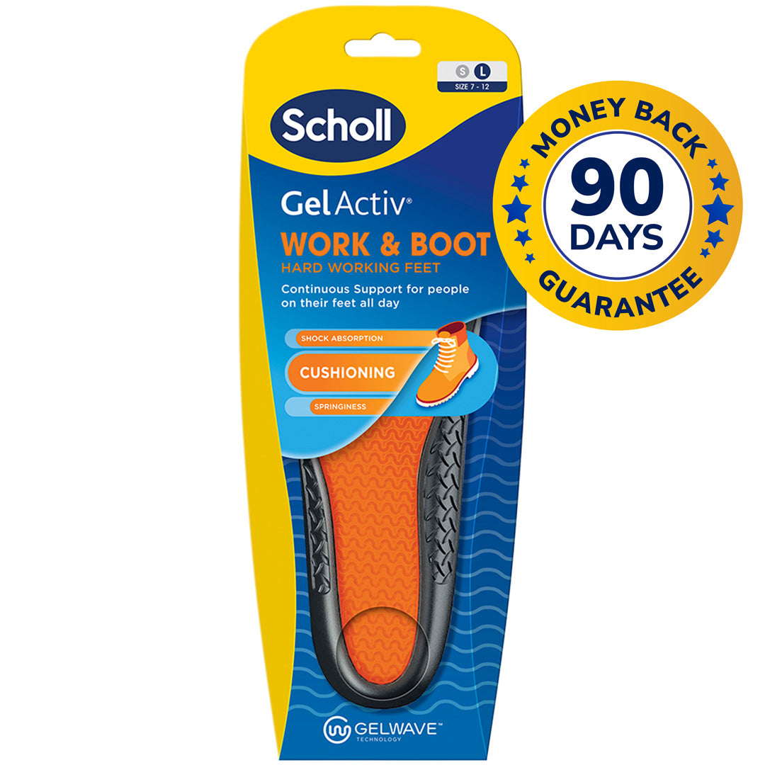 Scholl GelActiv® Work & Boots Insoles (Large)