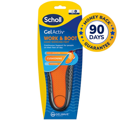 Scholl GelActiv® Work & Boots Insoles (Large)
