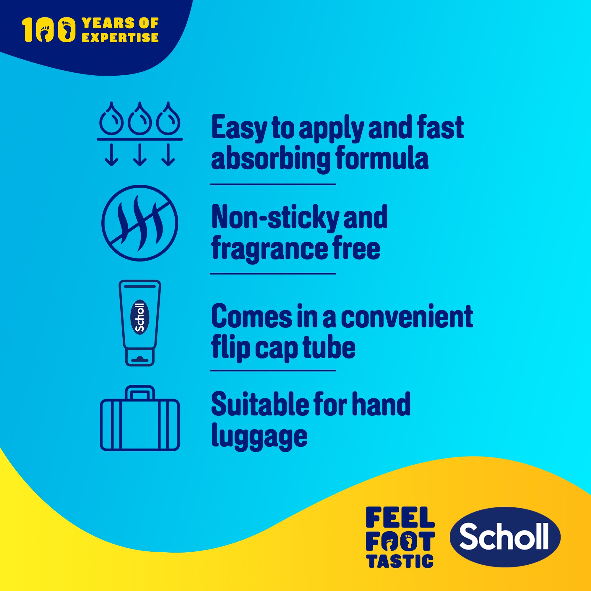 Scholl Eulactol Heel Balm Gold 120ml