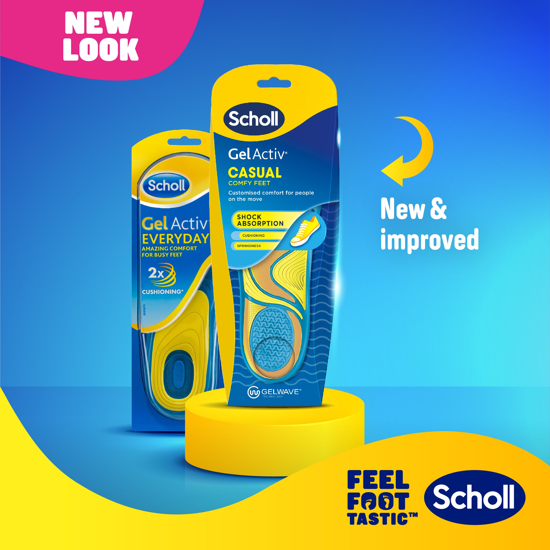 Scholl GelActiv® Casual Insoles (Small)