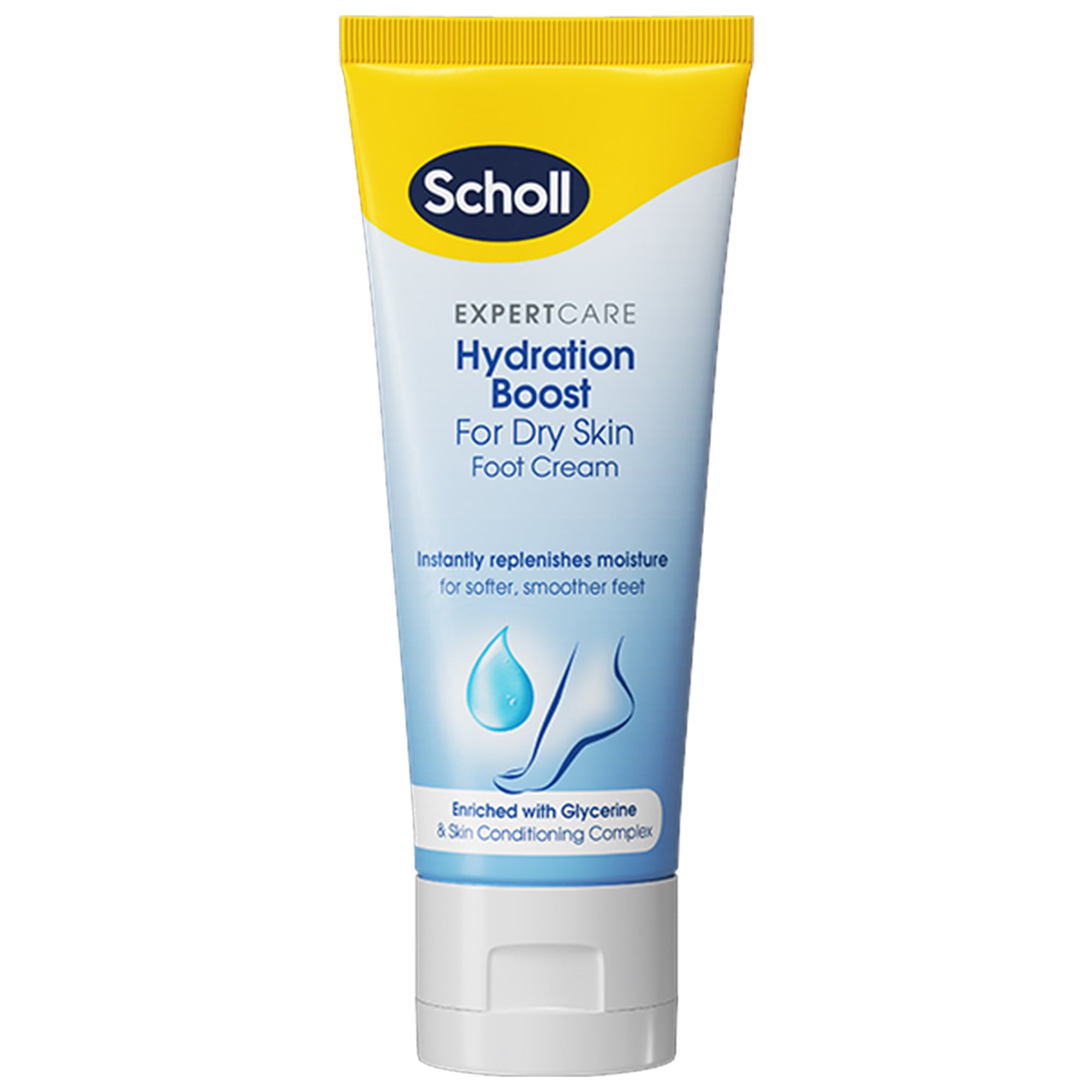 Scholl Hydration Boost for Dry Skin Foot Cream, 75ml